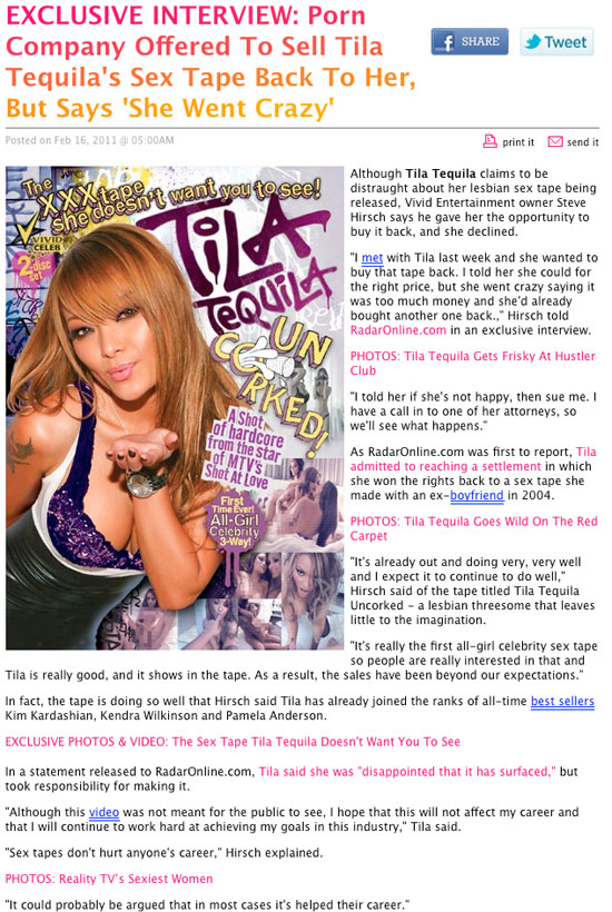 Art A. recommend best of exclusive tila tequila does hard first