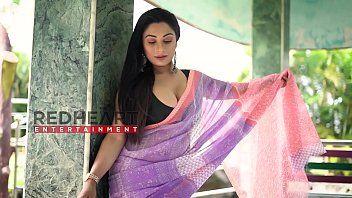 Big breast hottest with saree