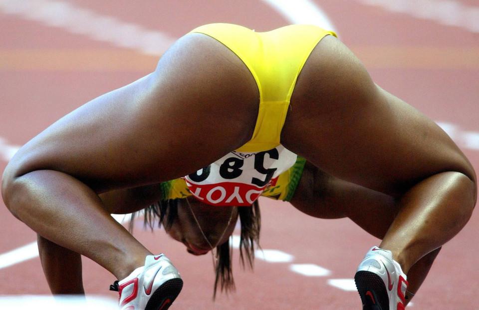 Female track star gets nude - Real Naked Girls
