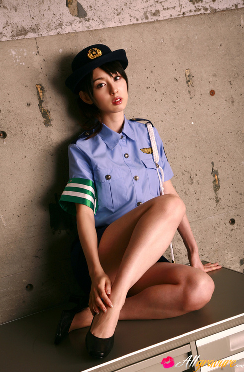 Akiyama fucked sexy uniforms