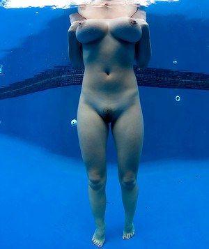 Boobs underwater