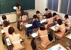 Teacher inside classroom