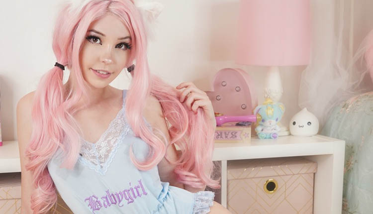 best of Nice gets her belle delphine hole