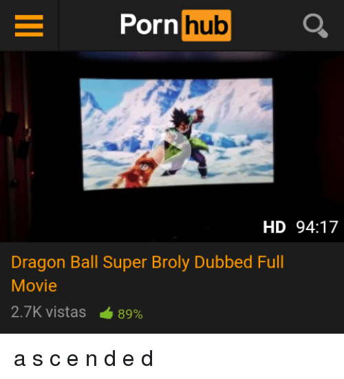 Tesla reccomend dragon ball super broly movie
