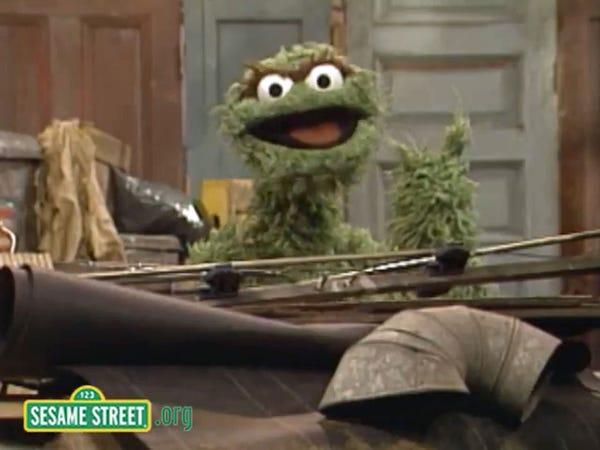 best of The grouches oscar taken down girl