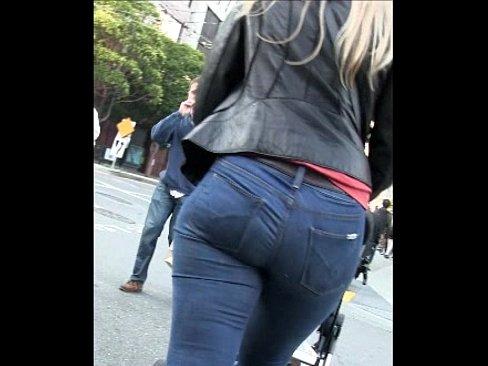 Pawg jeans candid