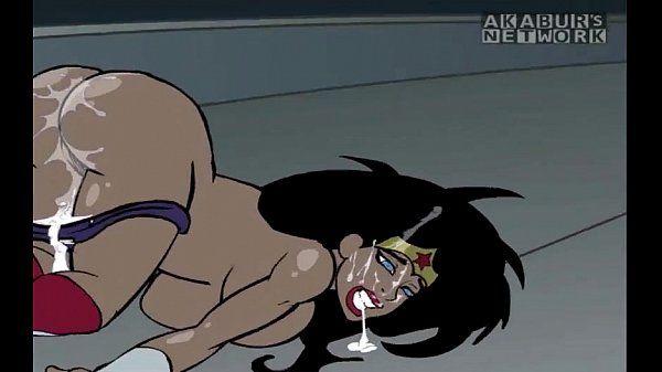 Wonder Woman Fucking Her Bruce At The Watchtower.