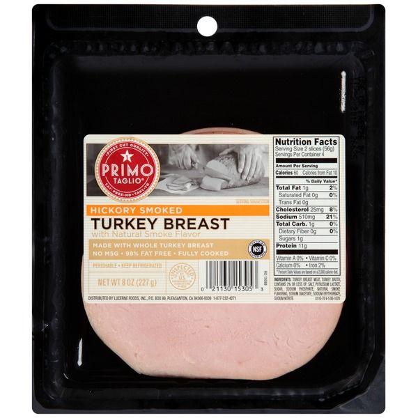 Basket reccomend Turkey breast slice