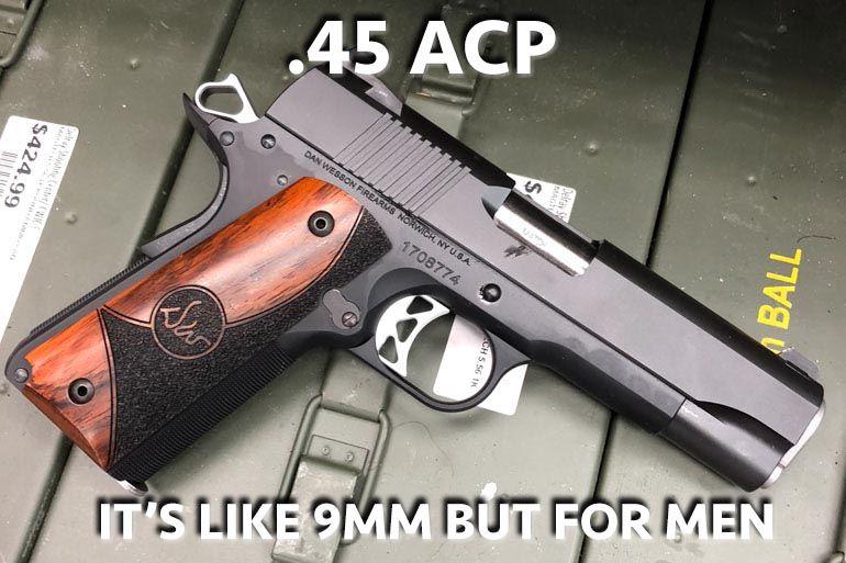 9mm penetration vs 45 penetration