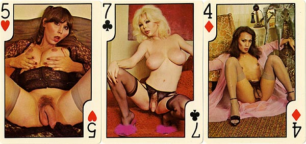 Betty B. reccomend Playing cards of naked girls