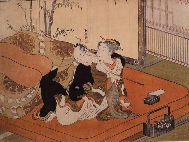 Erotic japanese woodblock prints
