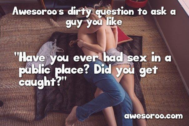 Slobber-knocker reccomend Awkward sexual questions to ask