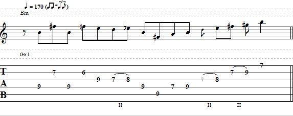 Side Z. recommendet blues 4 lick note