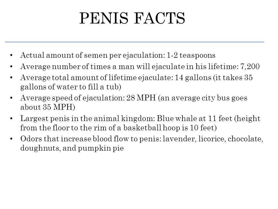 Indominus reccomend Amount of sperm per ejaculation