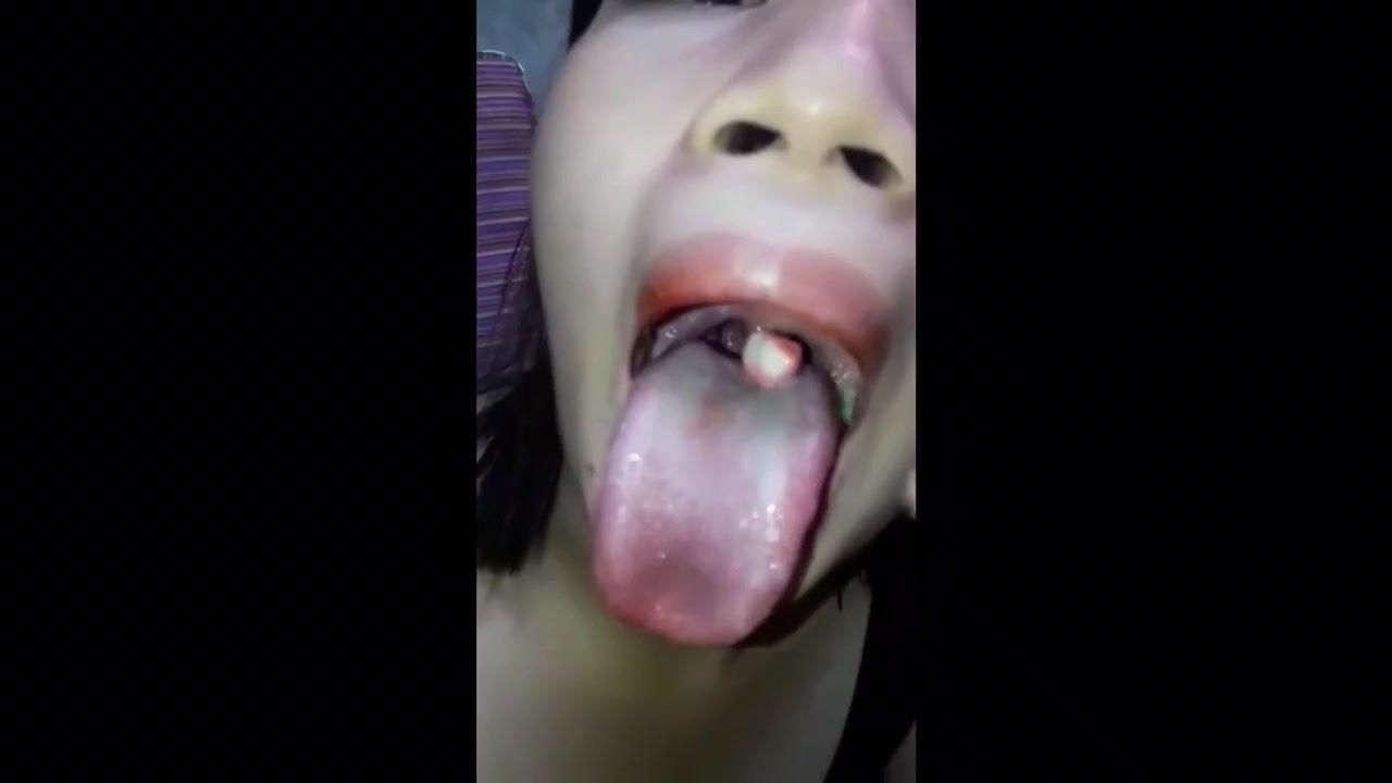best of Swallow gummy girl