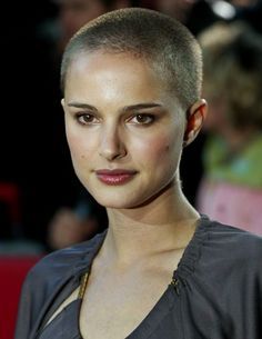 The S. recomended glistening Natalie head portmans shaved