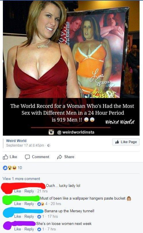 Spike reccomend world sex record
