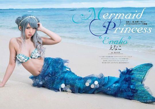 Mermaid cosplay