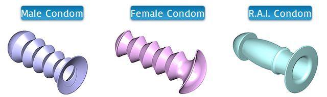 Maddux reccomend female condom anal