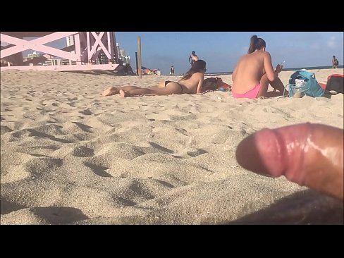 Whizzy reccomend girl masturbates nude beach