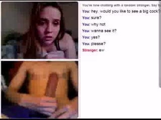 Willow reccomend girls reaction dick omegle